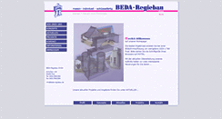 Desktop Screenshot of beda-regiebau.de